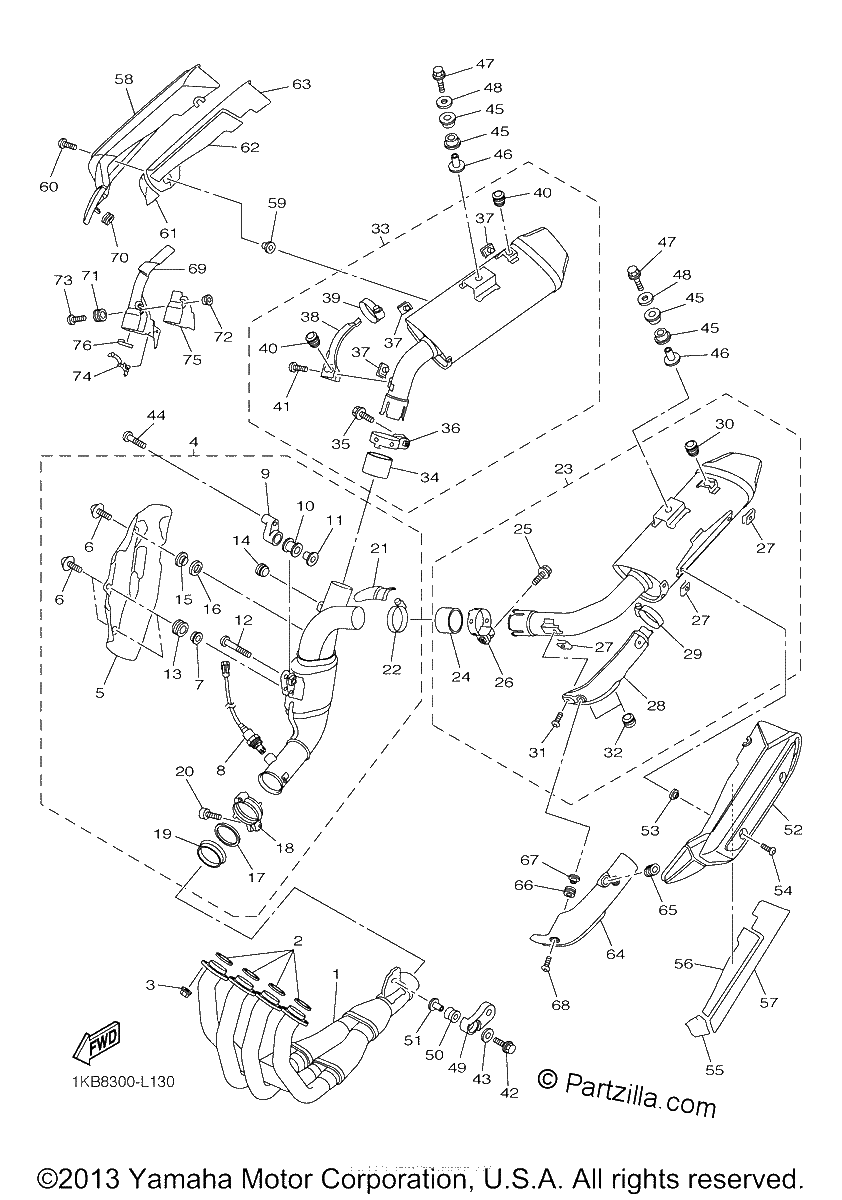 Diagrama de EXHAUST