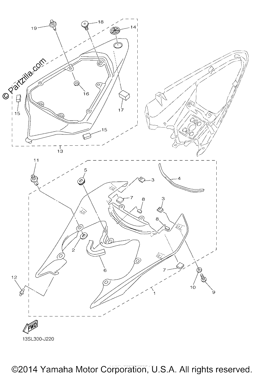 Diagrama de SIDE COVER