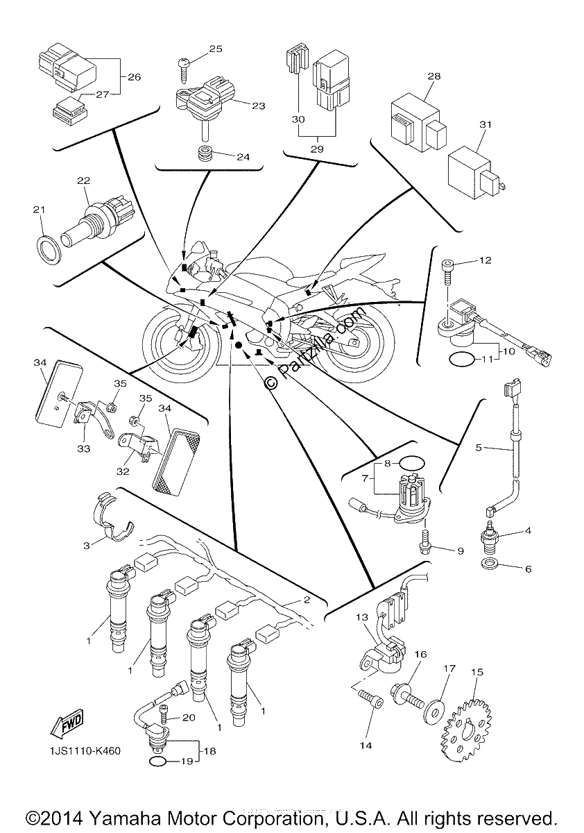 Diagrama de ELECTRICAL 1