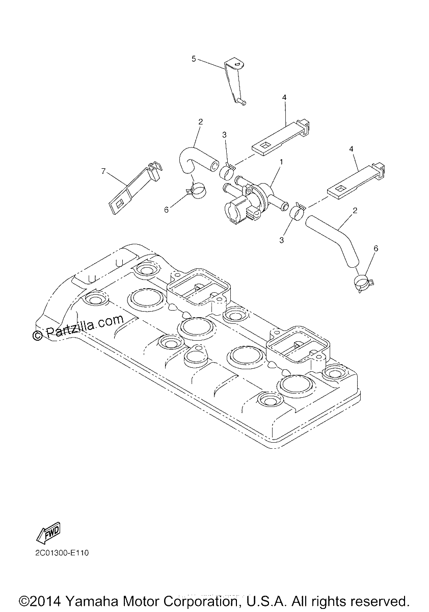 Diagrama de AIR INDUCTION SYSTEM