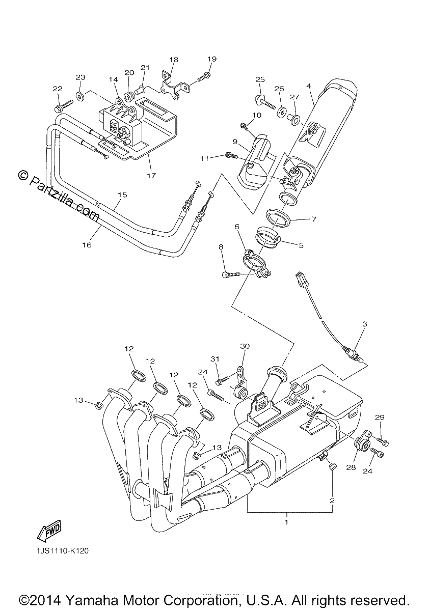 Diagrama de EXHAUST