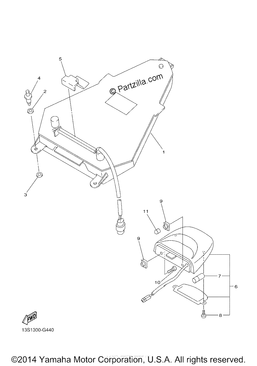 Diagrama de TAILLIGHT