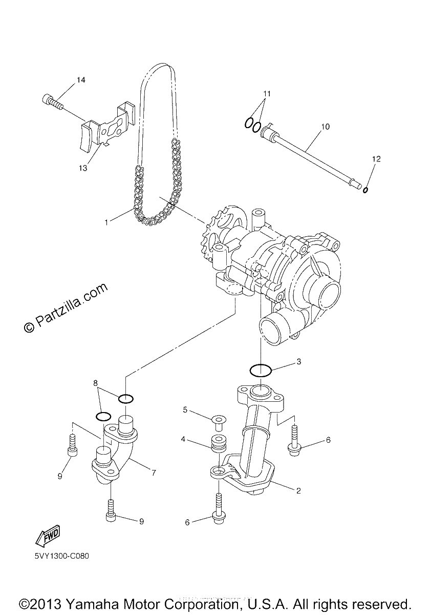 Diagrama de OIL PUMP