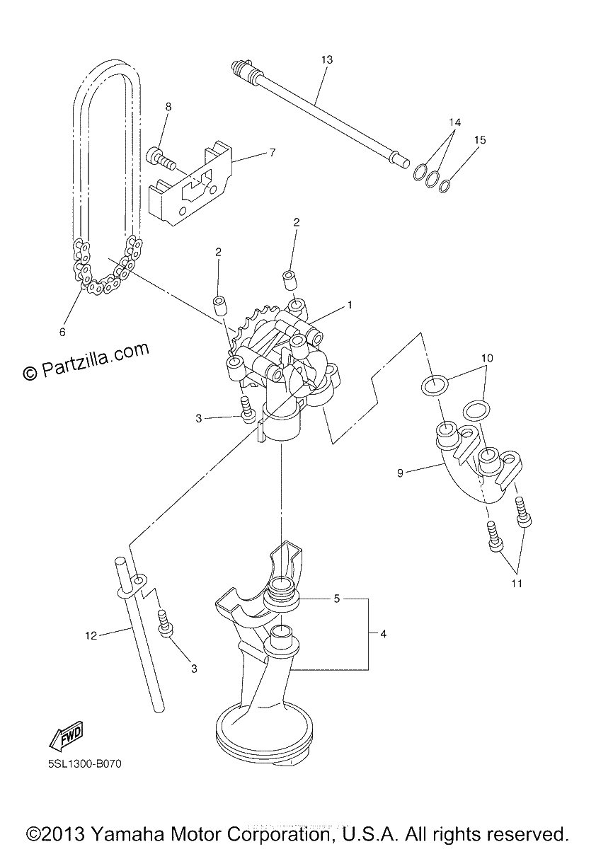 Diagrama de OIL PUMP
