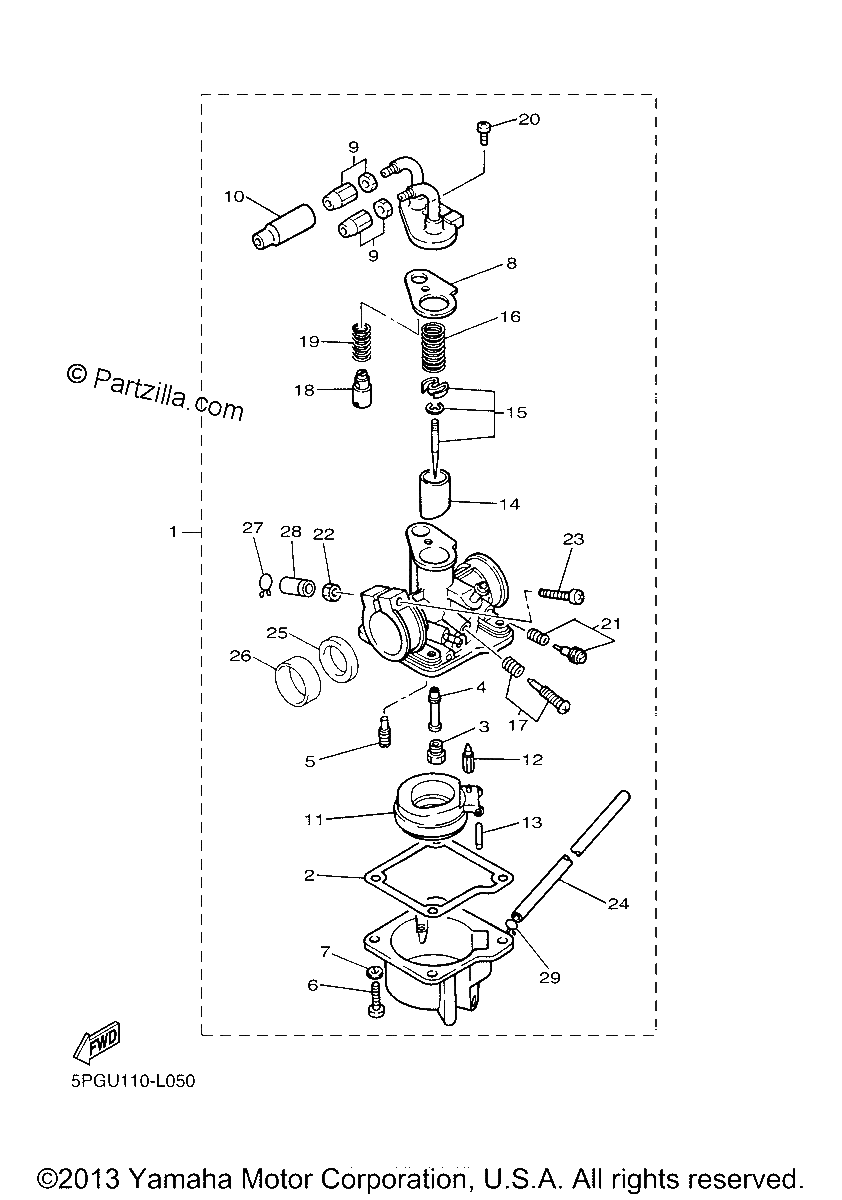Diagrama de CARBURETOR