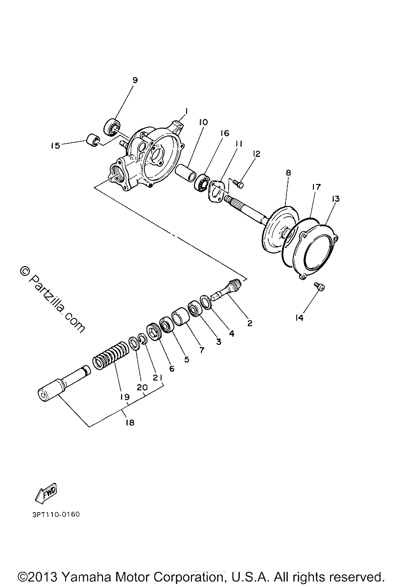Diagrama de DRIVE SHAFT