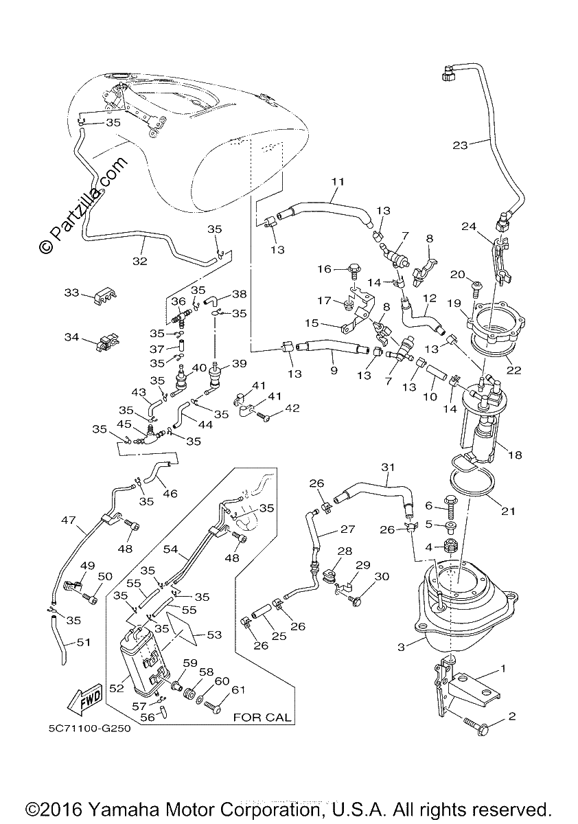 Diagrama de FUEL TANK 2