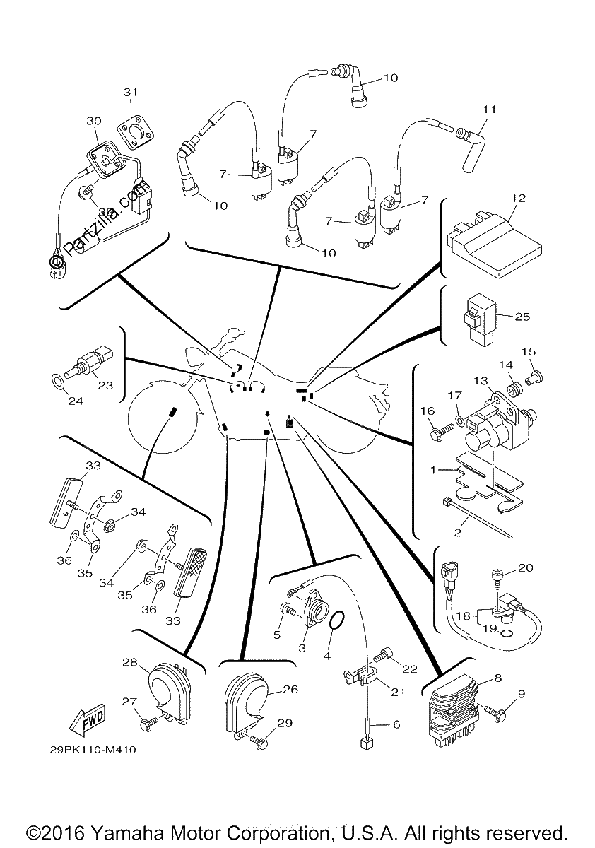 Diagrama de ELECTRICAL 1
