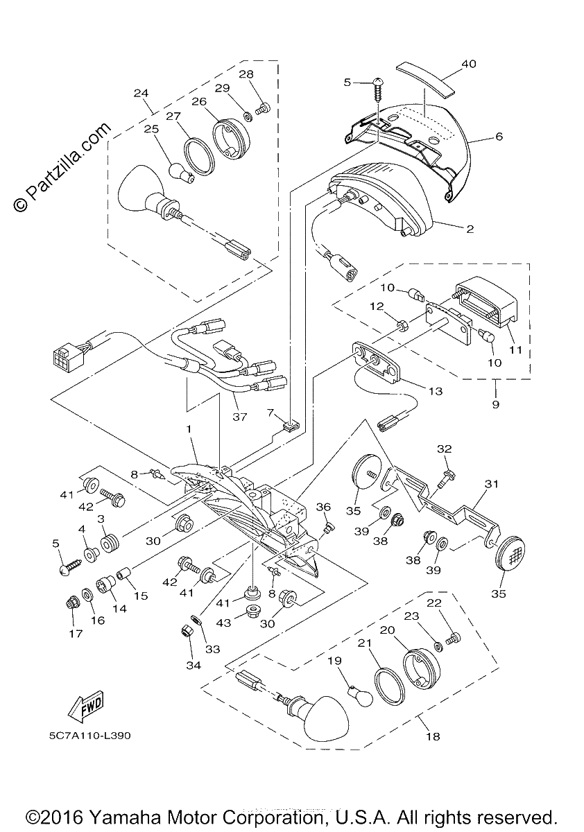 Diagrama de TAILLIGHT