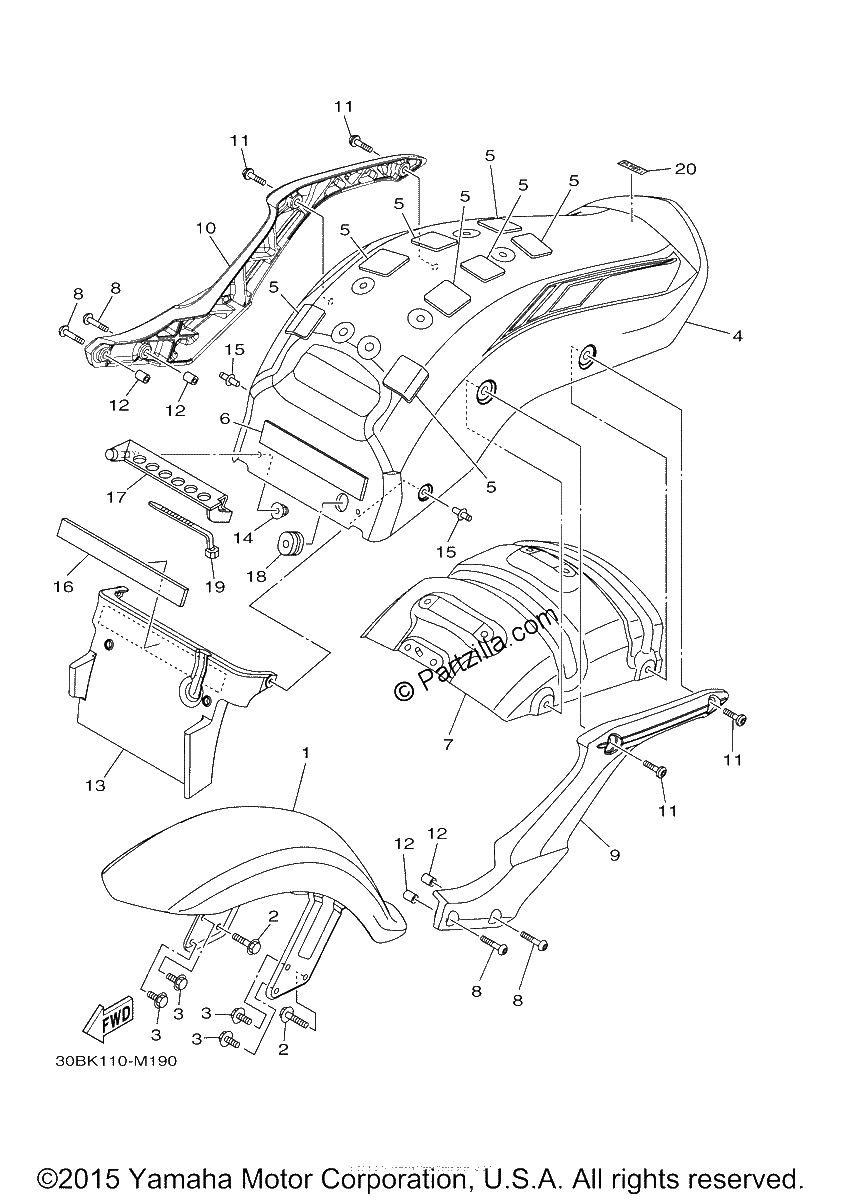 Diagrama de FENDER