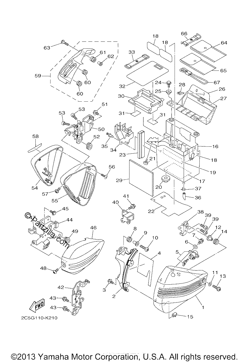 Diagrama de SIDE COVER