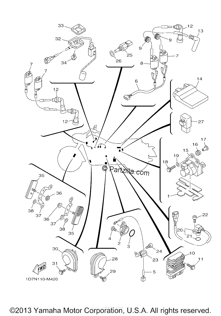 Diagrama de ELECTRICAL 1