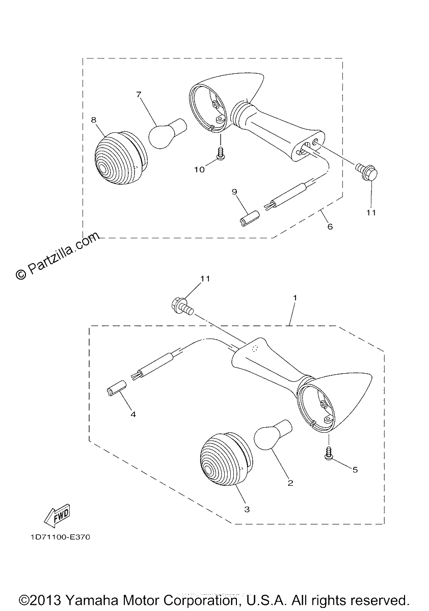 Diagrama de FLASHER LIGHT