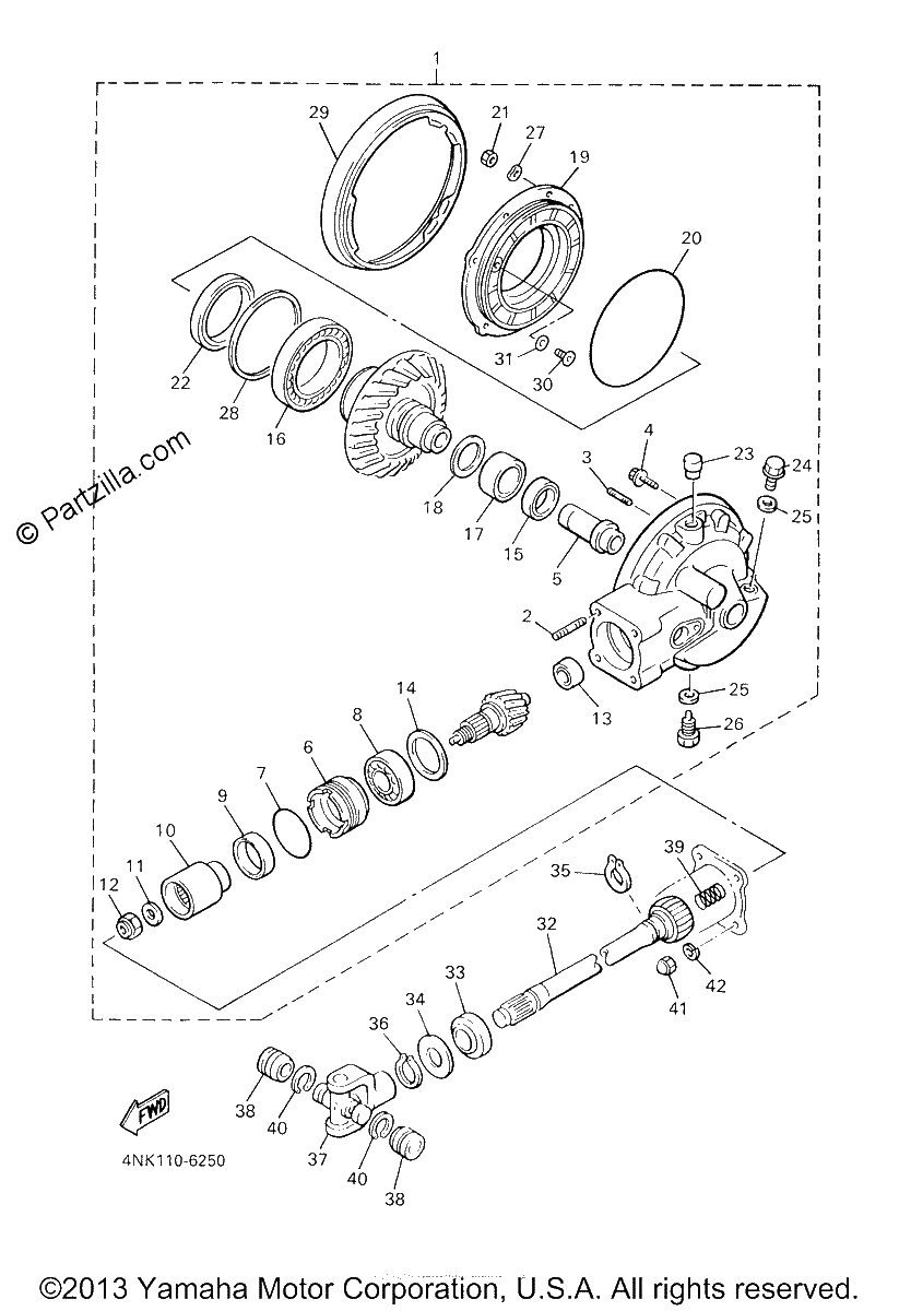 Diagrama de DRIVE SHAFT