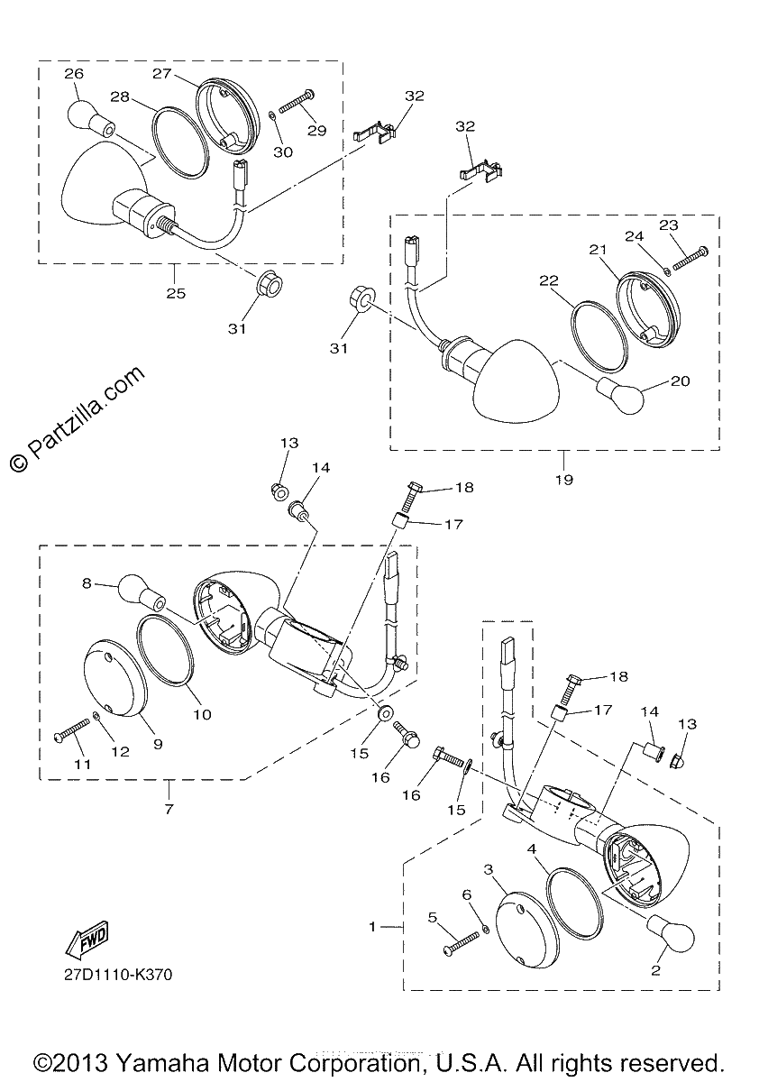Diagrama de FLASHER LIGHT
