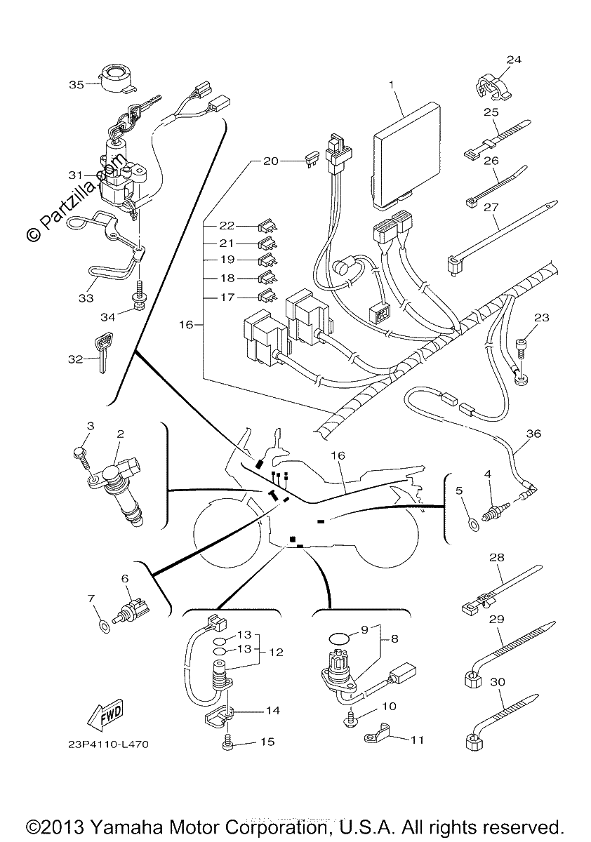 Diagrama de ELECTRICAL 1