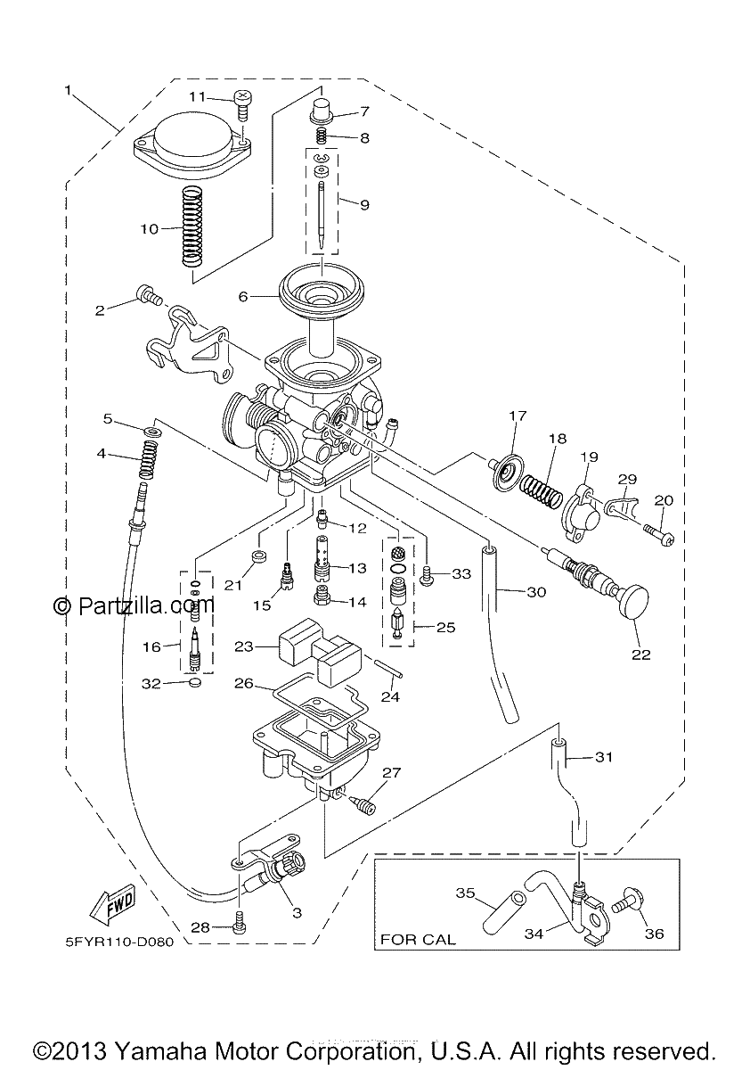 Diagrama de CARBURETOR