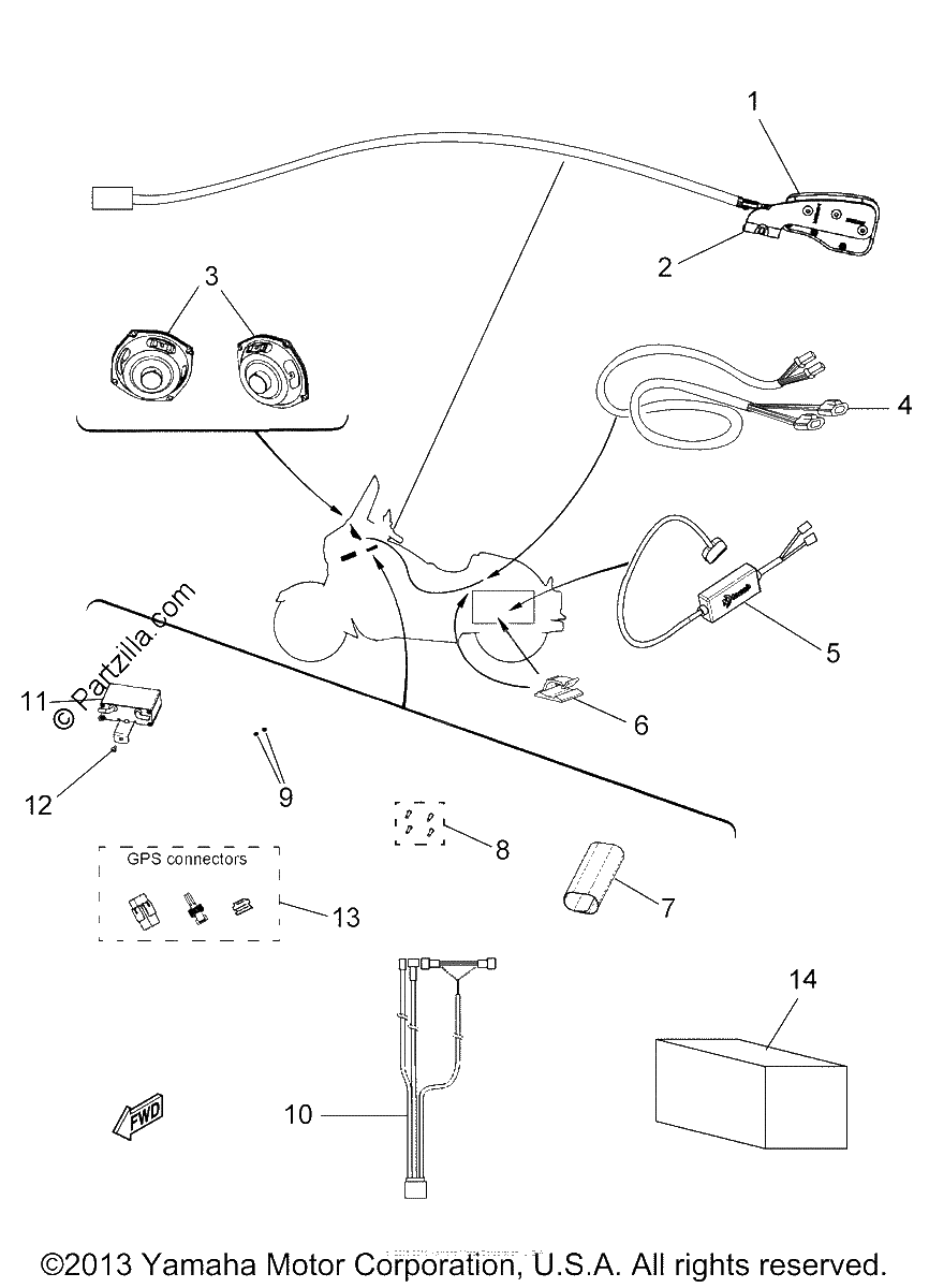 Diagrama de AUDIO EQUIPMENT