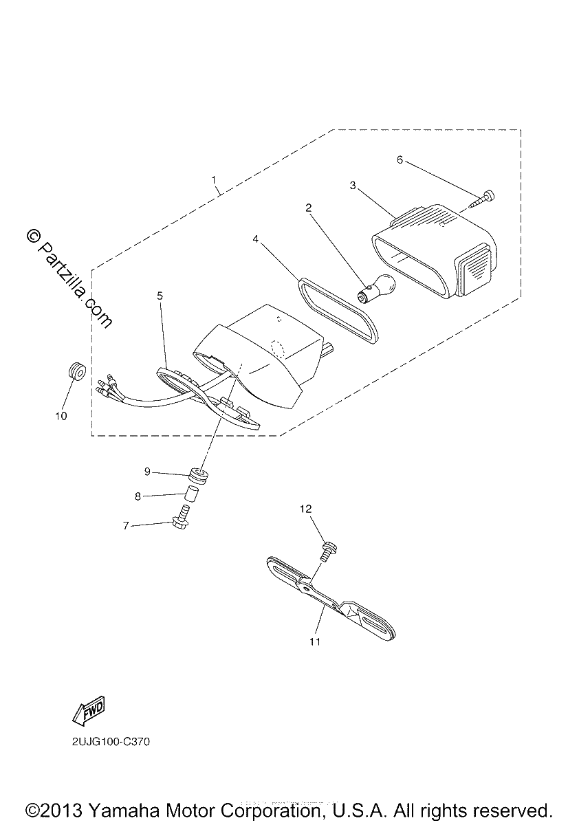 Diagrama de TAILLIGHT