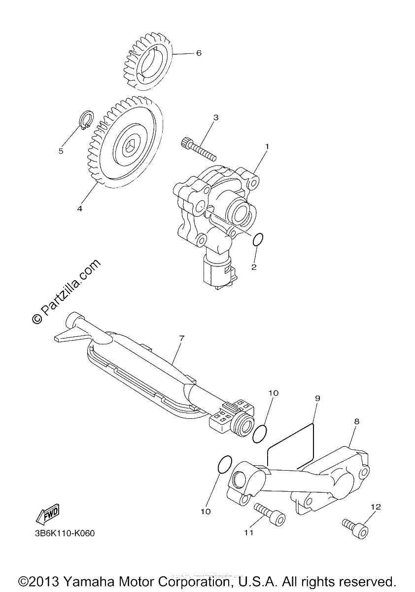 Diagrama de OIL PUMP