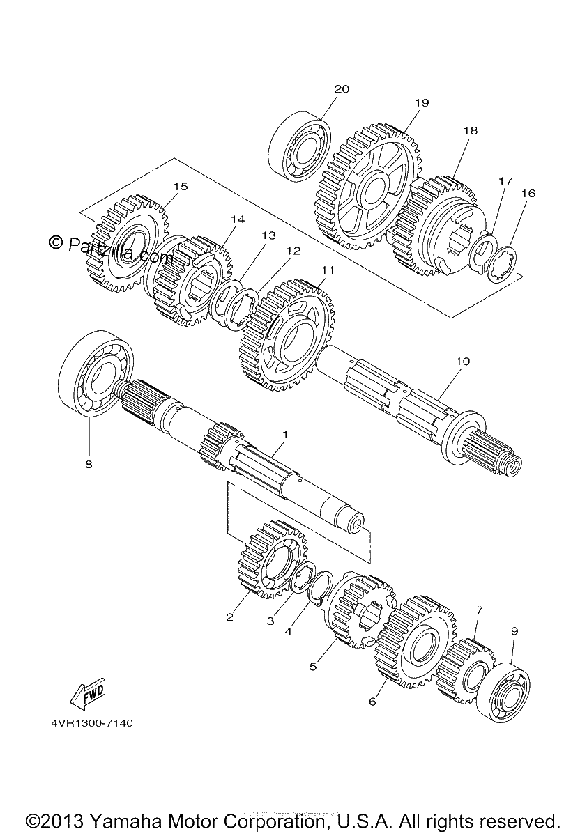 Diagrama de TRANSMISSION