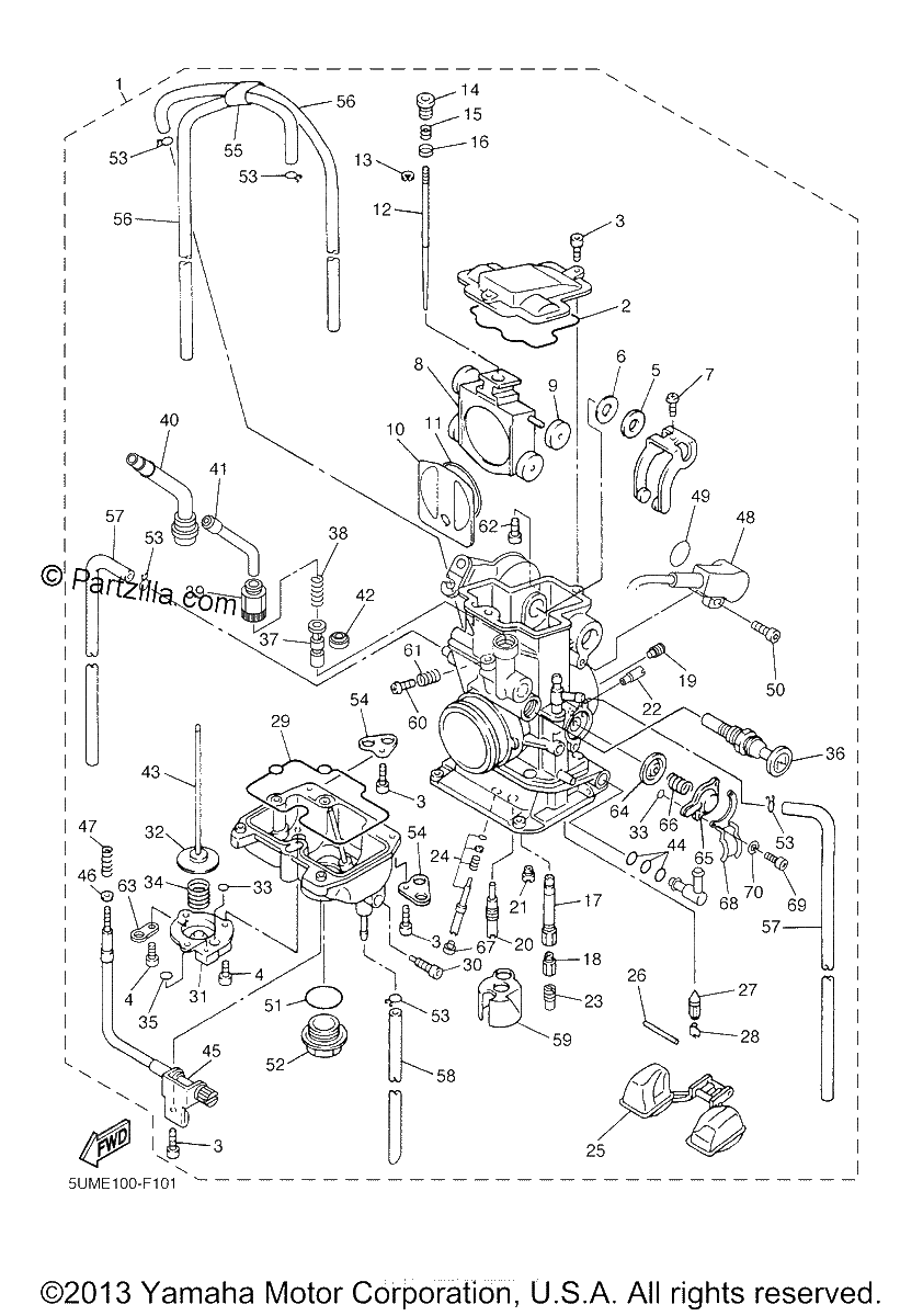 Diagrama de CARBURETOR