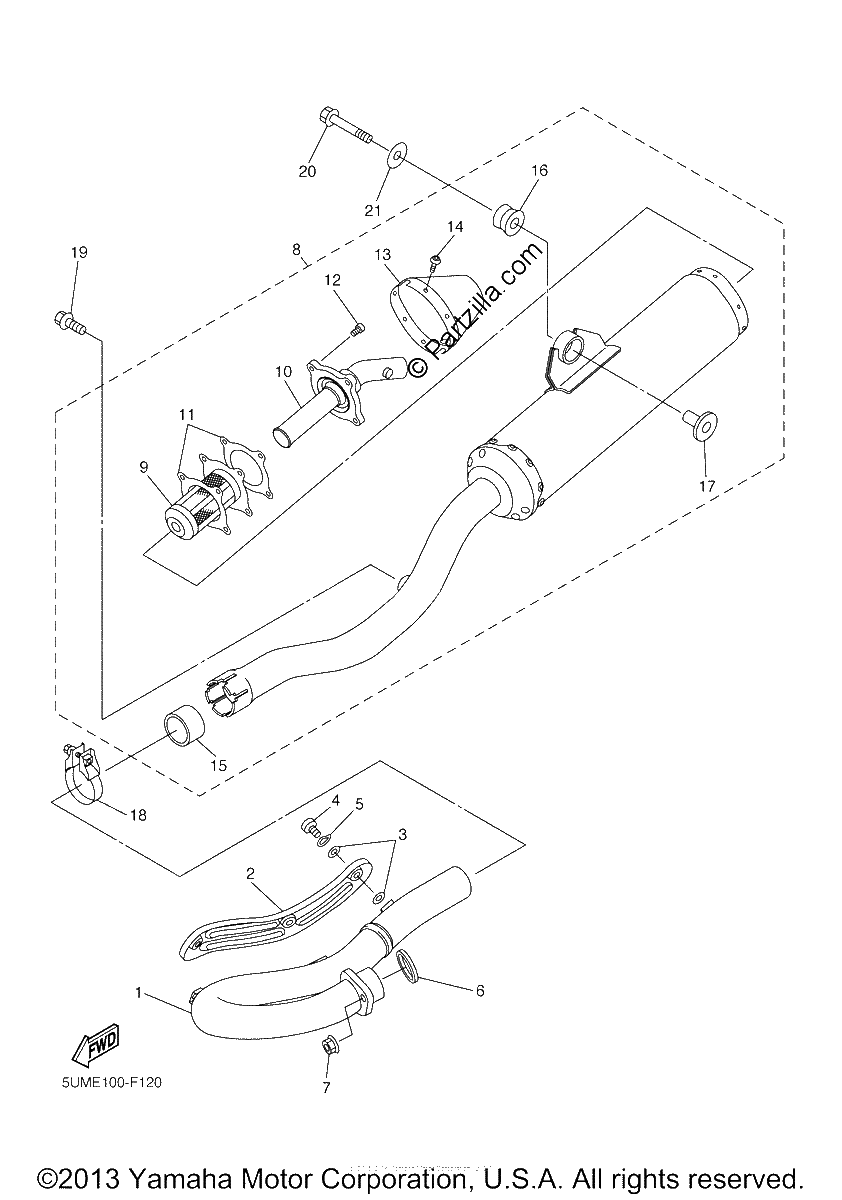 Diagrama de EXHAUST