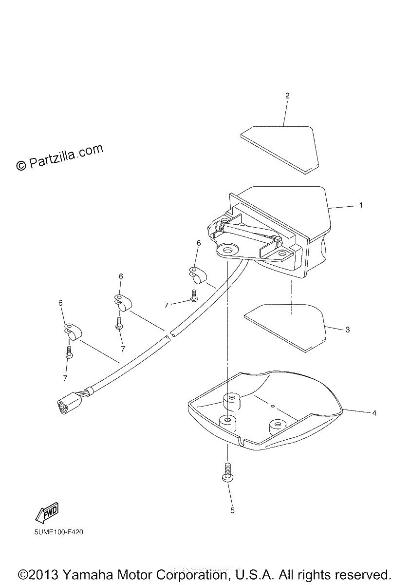 Diagrama de TAILLIGHT