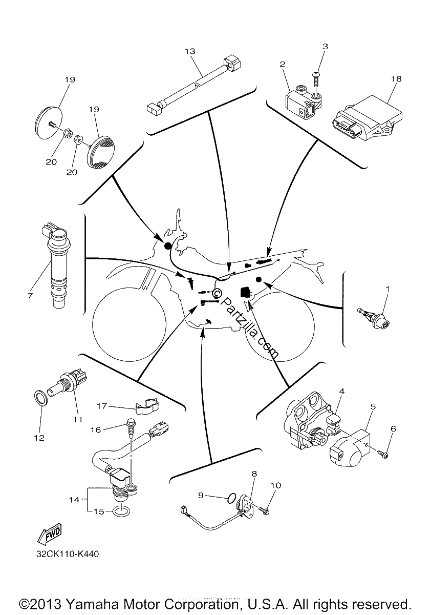 Diagrama de ELECTRICAL 1