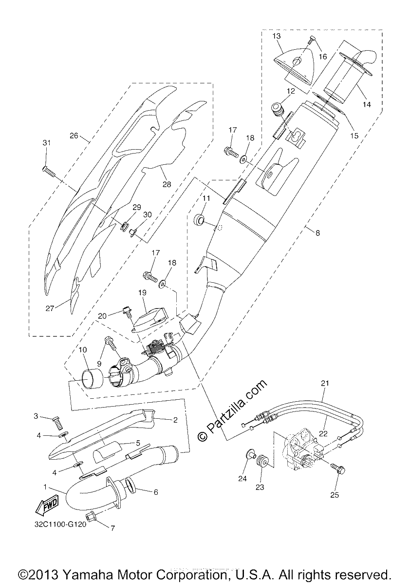 Diagrama de EXHAUST