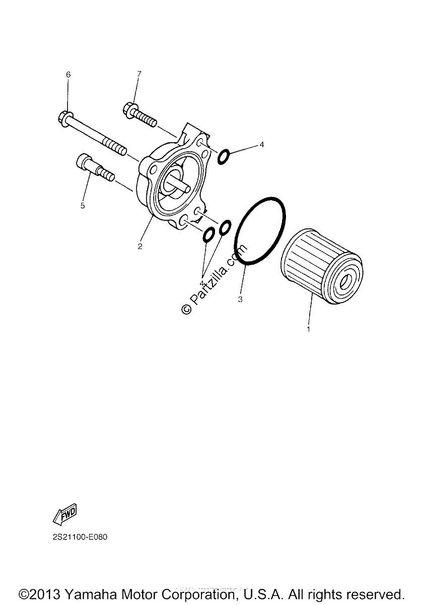 Diagrama de OIL CLEANER