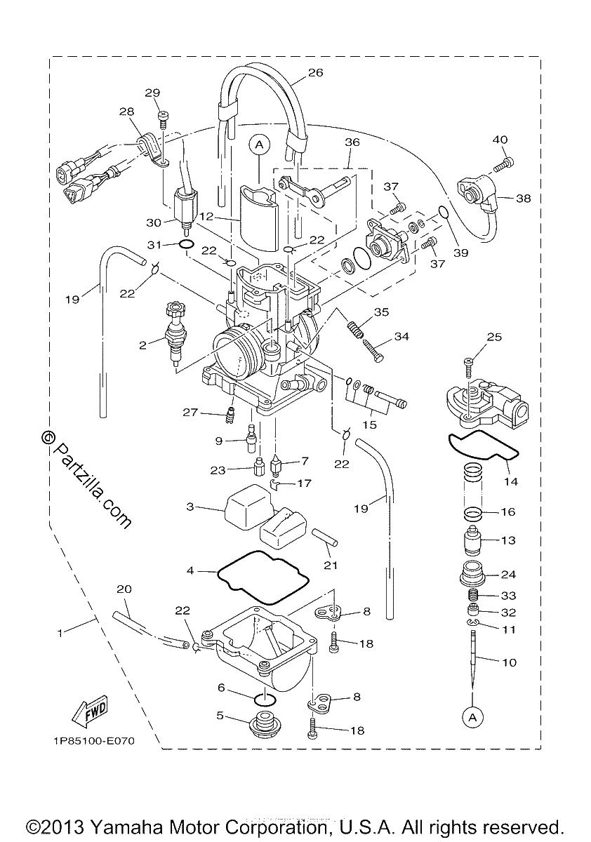 Diagrama de CARBURETOR