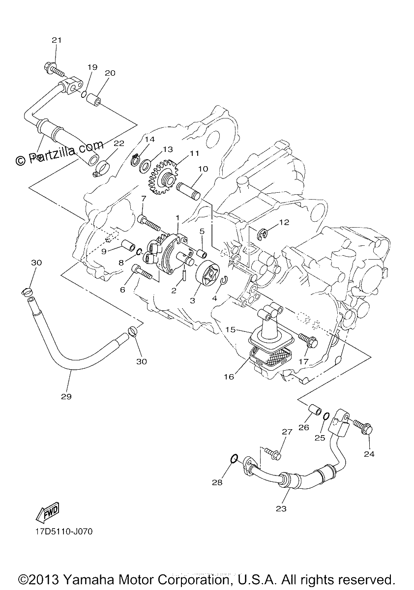 Diagrama de OIL PUMP