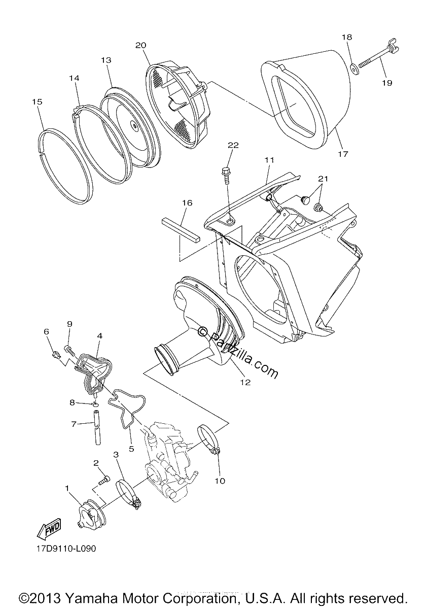 Diagrama de INTAKE