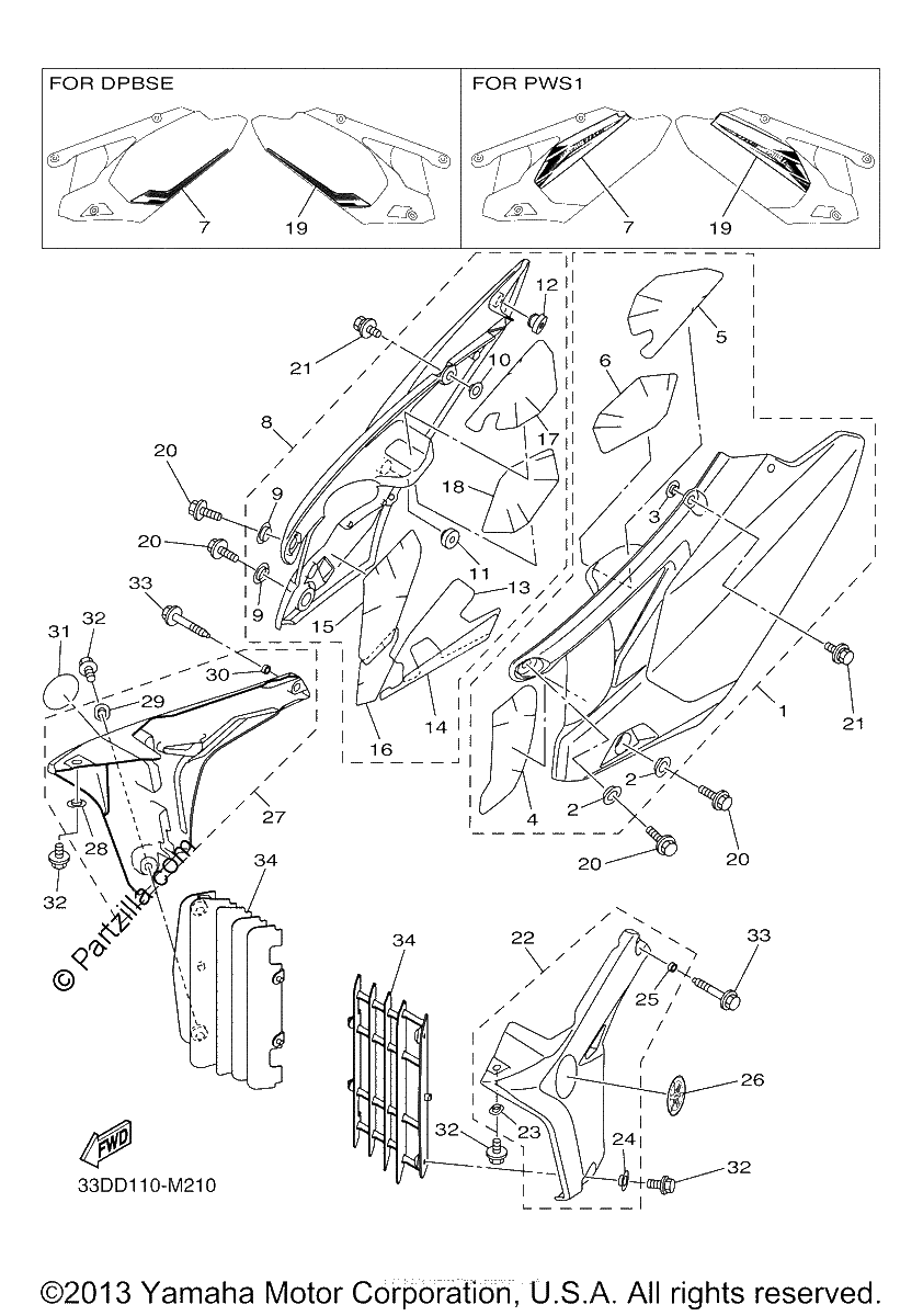 Diagrama de SIDE COVER