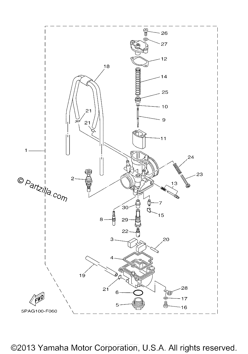 Diagrama de CARBURETOR