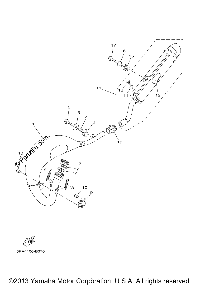 Diagrama de EXHAUST