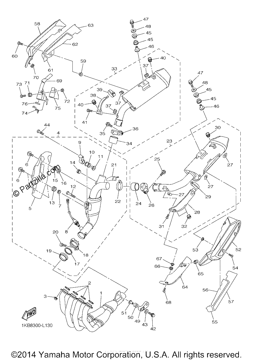 Diagrama de EXHAUST