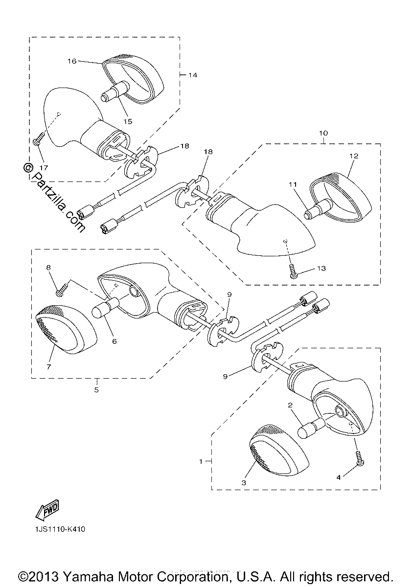 Diagrama de FLASHER LIGHT