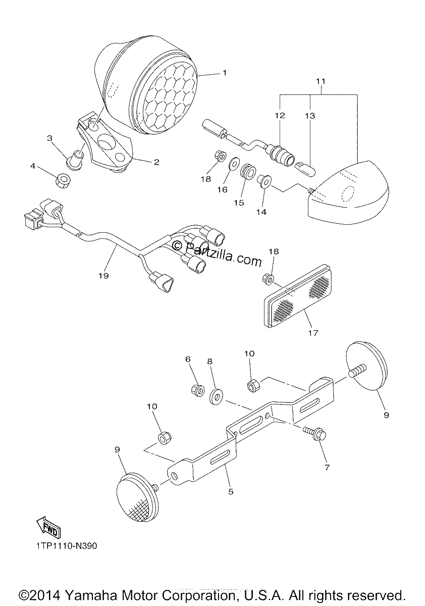 Diagrama de TAILLIGHT