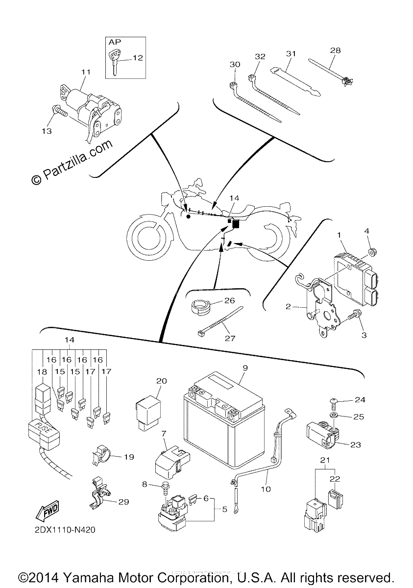 Diagrama de ELECTRICAL 2