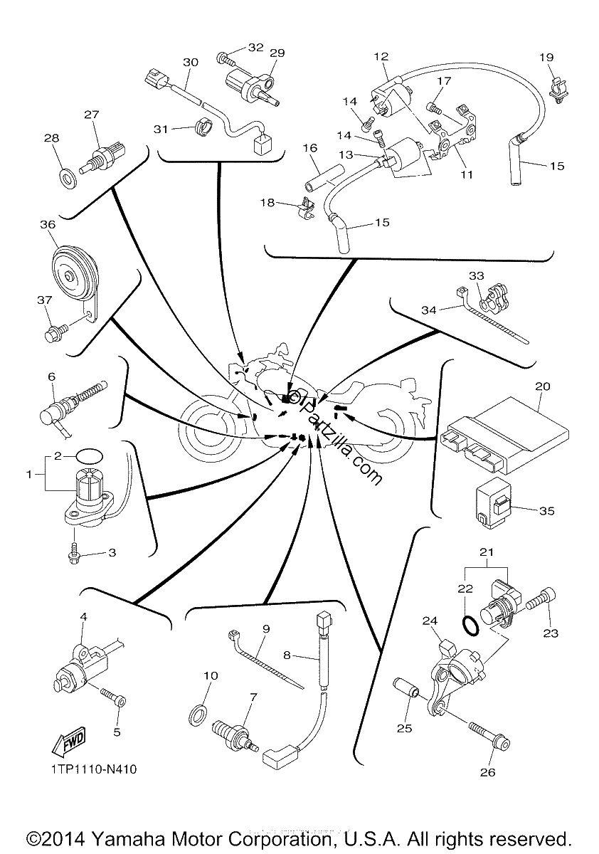 Diagrama de ELECTRICAL 1