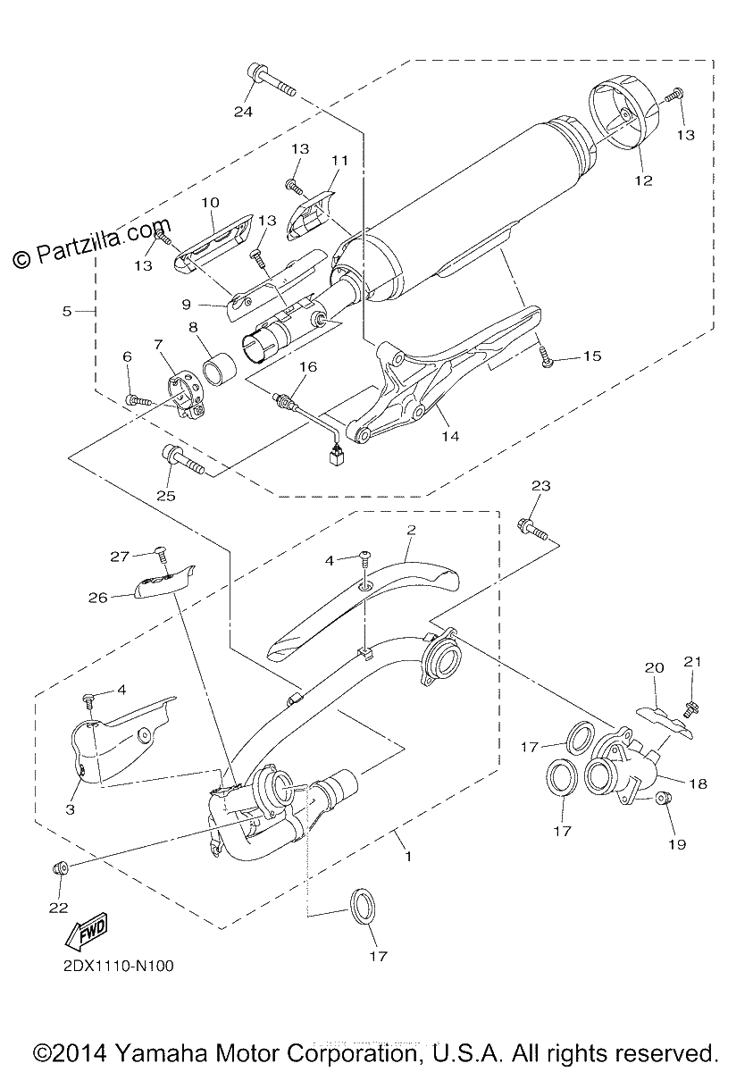 Diagrama de EXHAUST