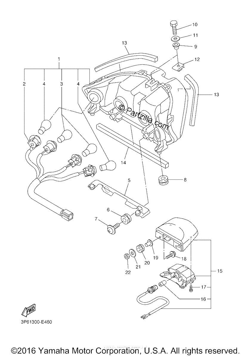 Diagrama de TAILLIGHT