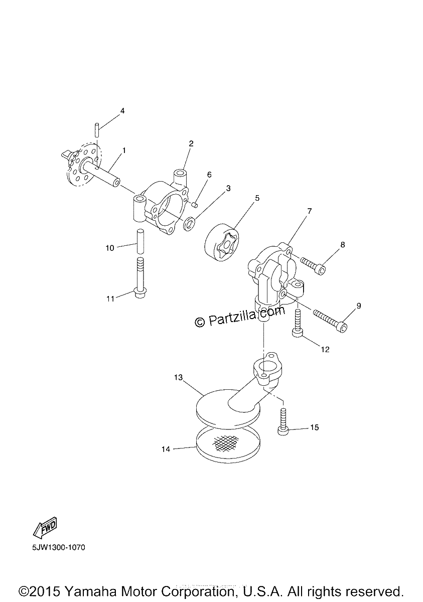 Diagrama de OIL PUMP