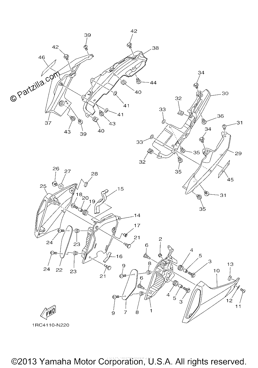 Diagrama de SIDE COVER