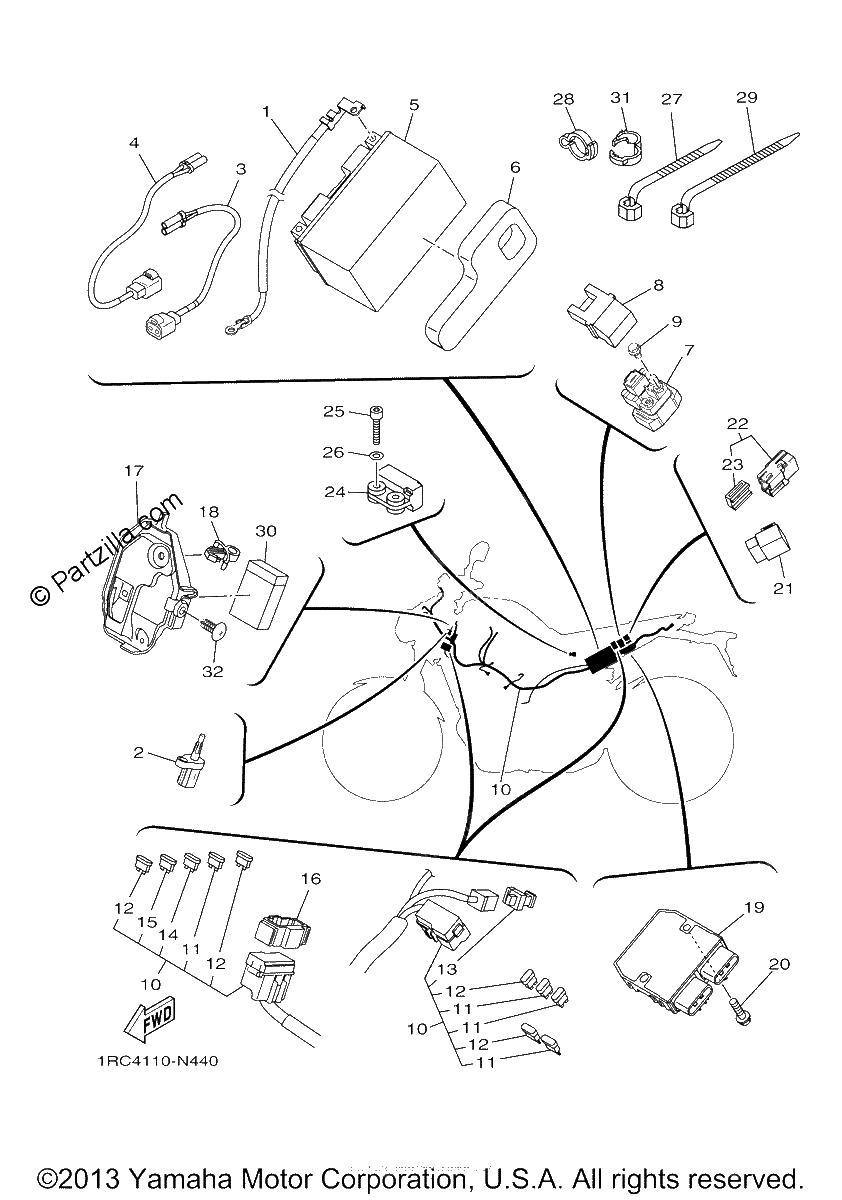 Diagrama de ELECTRICAL 1