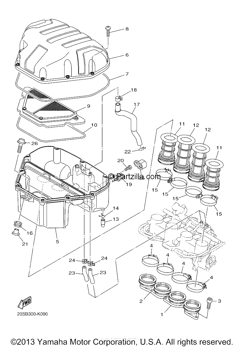 Diagrama de INTAKE