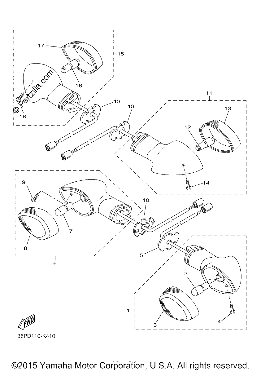 Diagrama de FLASHER LIGHT