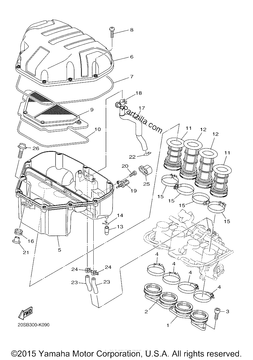 Diagrama de INTAKE